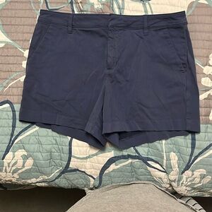 LILA RYAN Blue Bermuda Shorts Dressy Casual
